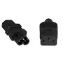 Microconnect PE613AD maitinimo kištuko adapteris C6 C13 juodas