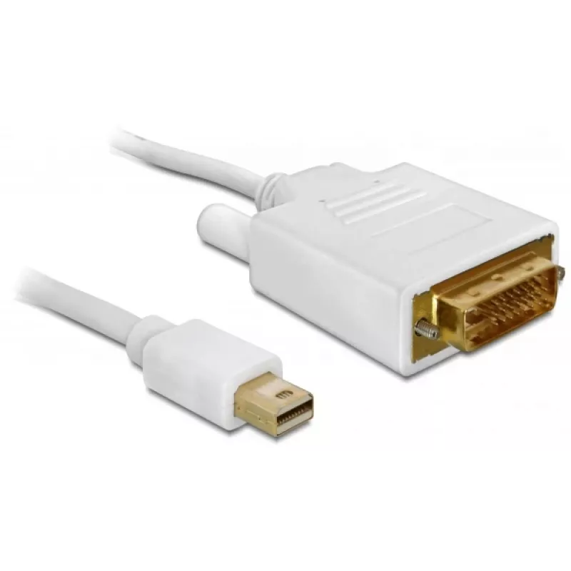DeLOCK - DisplayPort kabelis - Mini DisplayPort (V) - DVI-D (V) - 2,0 m (DisplayPort 1.1a) - Apple MacBook, MacBook Air, MacBook Pro (82918)