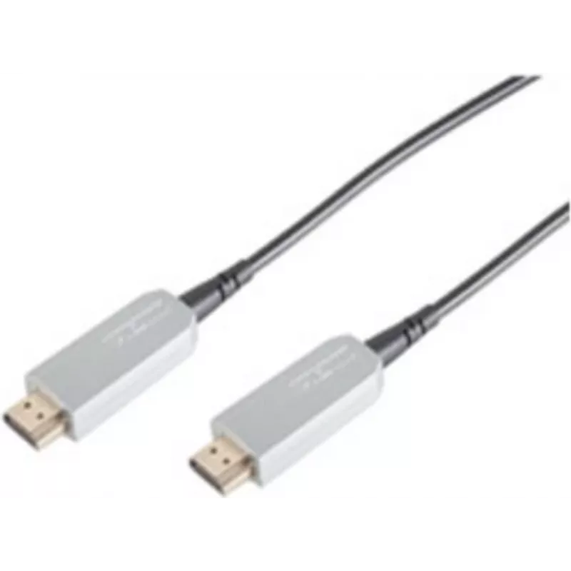 HDMI kabelis ShiverPeaks BS01-20505 50 m A tipo kištukas–kištukas juodas sidabrinis