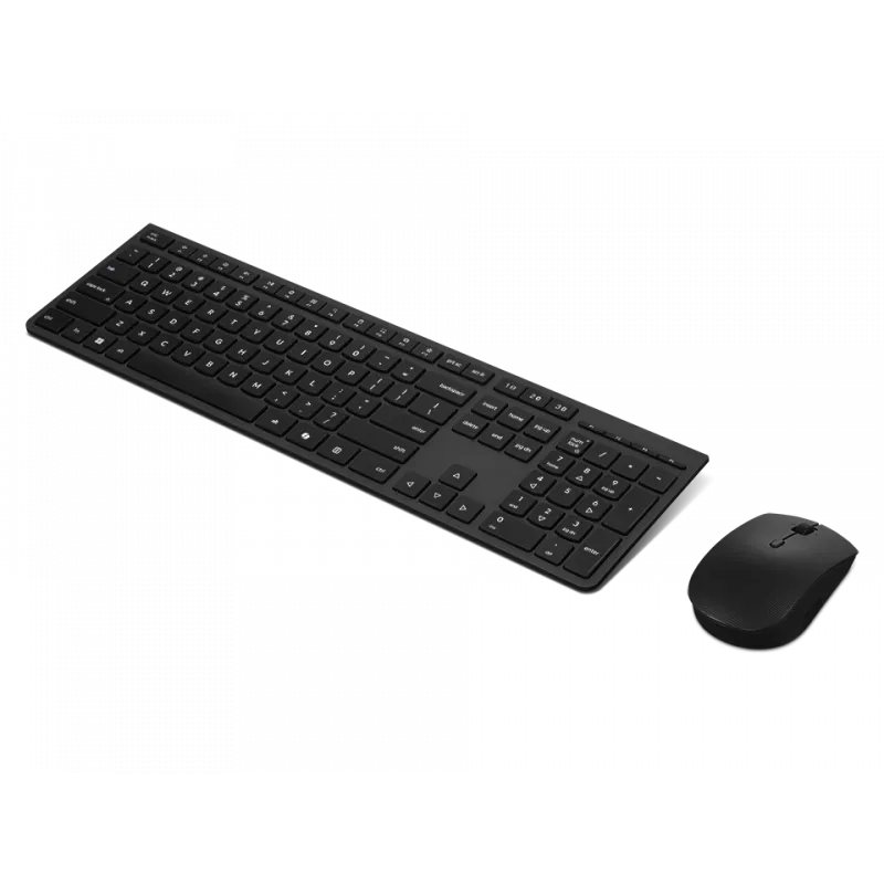 Belaidis įkraunamas klaviatūros ir pelės rinkinys Lenovo 4X31R64356 Bluetooth pilka