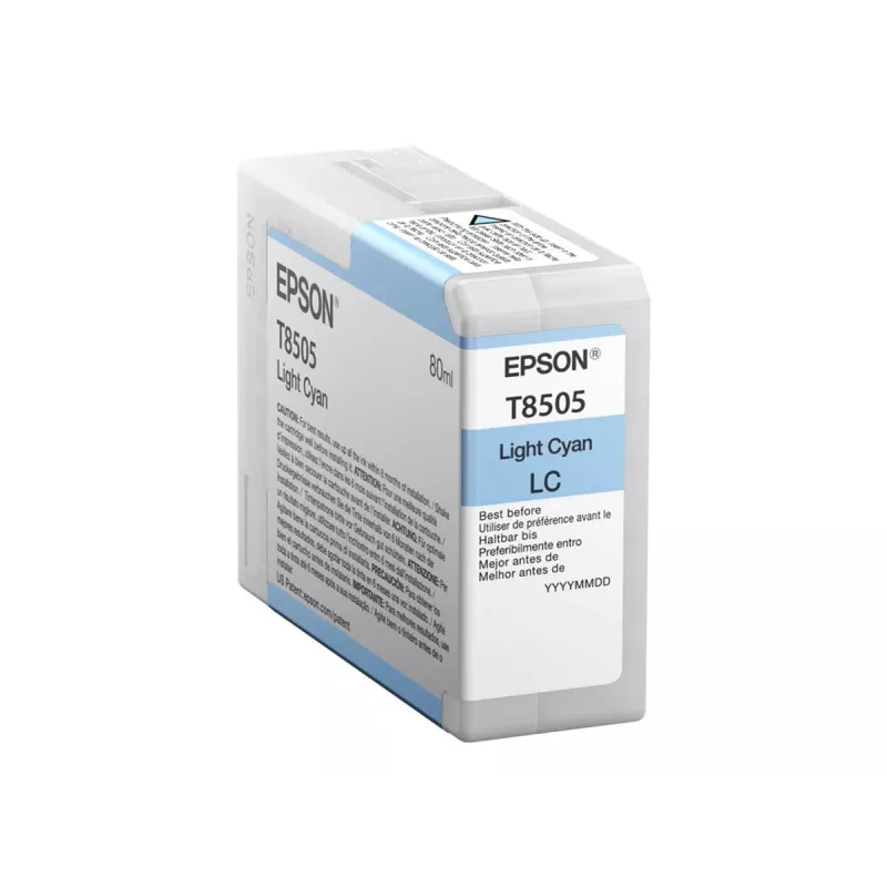 Epson Singlepack Light Žydra T850500, Light Žydra, pigmentinis rašalas, 80 ml, 1 vnt.