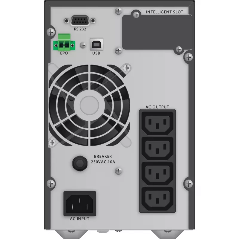 PowerWalker VFI 1000 TG Dvigubo keitimo (Online) 1 kVA 900 W 4 AC lizdai