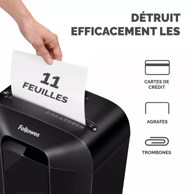 Powershred | LX70 | Juoda | 18 L | Kreditinių kortelių smulkinimas | dB | Popieriaus apdorojimas standartinis/išėjimas 11 lapų per eigą | Skersinis pjaustytuvas | Garantija 24 mėn.