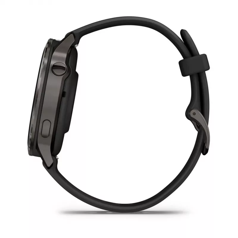 Garmin Venu 4 3,05 cm (1,2 colio) AMOLED 41 mm Skaitmeninis 390 x 390 pikselių Liečiamas ekranas Juodas Wi-Fi GPS (palydovas)