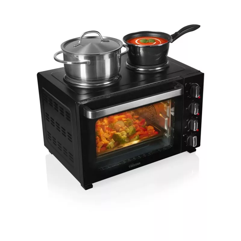 Tristar konvekcinė orkaitė su 2 kaitlentėmis | OV-3670 | 35 L | 3200 W | juoda