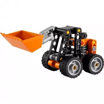 Konstrukcinis žaislas LEGO Technic Šoniniu slydimu valdomas krautuvas 30710 su judamomis svirtimis ir vikšrais