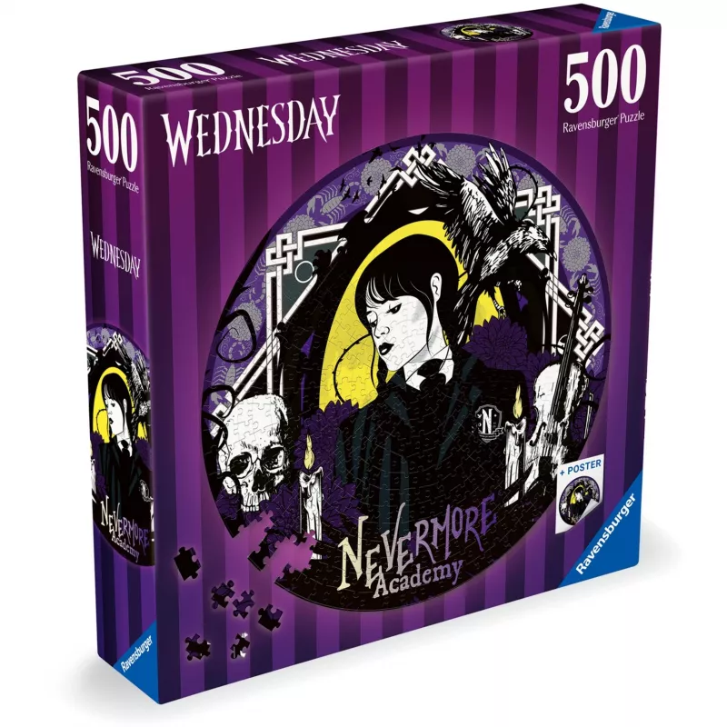 Rundpuzzle Wednesday (500 dalių)