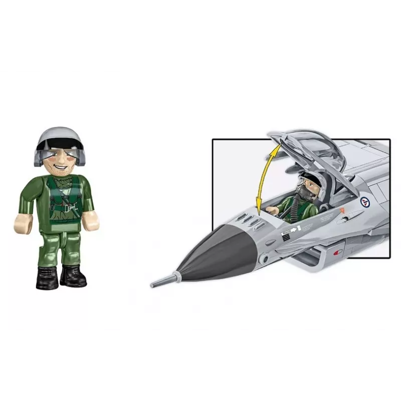 „Cobi“ konstravimo rinkinys F-16AM „Fighting Falcon“, 495 detalės, mastelio modelis