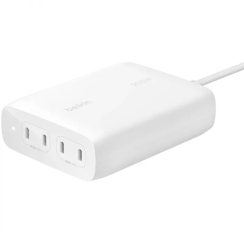 Belkin WCH010VFWH mobiliojo įrenginio įkroviklis Baltas Vidaus
