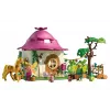 Figūrų rinkinys Princess Magic 71838 Jaukus fėjų namelis ir auksinis vienaragis