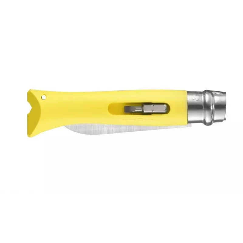 Opinel N°09 Camper/scout Geltona