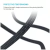 Magnetinis pinamas USB-C–USB-C laidas FIXED FIXDBM-CC2-GR, USB 2.0, pinamas apvalkalas, fiksuotas ilgis, pilkas