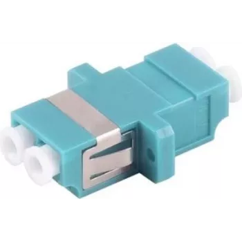 S/CONN šviesolaidinis adapteris LC/LC 07-60012 aqua spalva vienmodis
