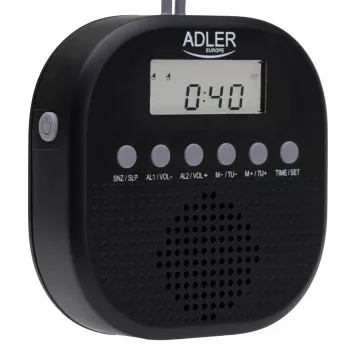 ADLER AD1912 Vandeniui atsparus radijas