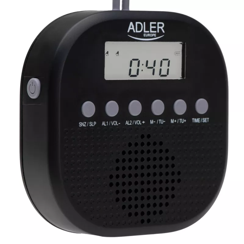 ADLER AD1912 Vandeniui atsparus radijas