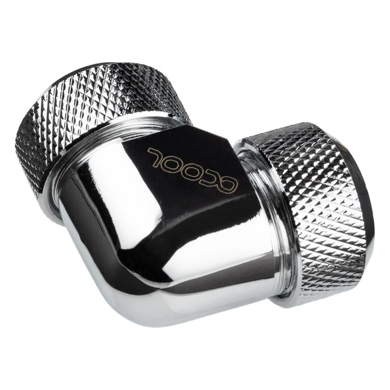 Alphacool 17410 jungtis, žalvaris, nikelis, sidabras, 34 mm