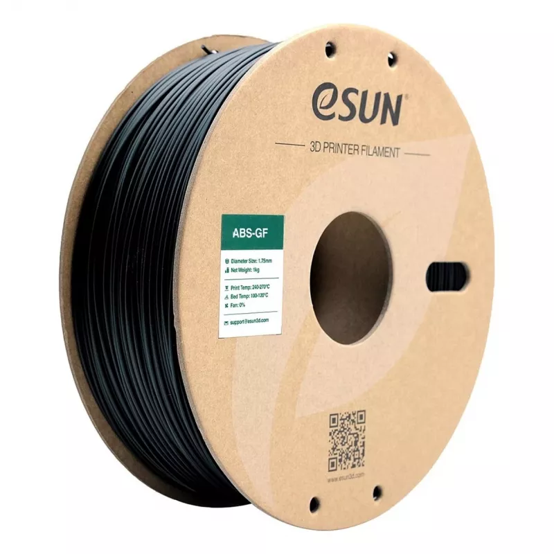 EABS-GF 1,75mm JUODA 1kg