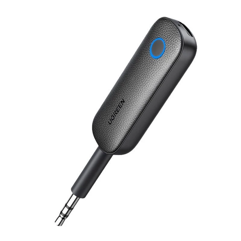 Bluetooth imtuvas/siųstuvas UGREEN CM403 — 3,5 mm lizdas, Bluetooth 5.0, 145 mAh baterija, juodas