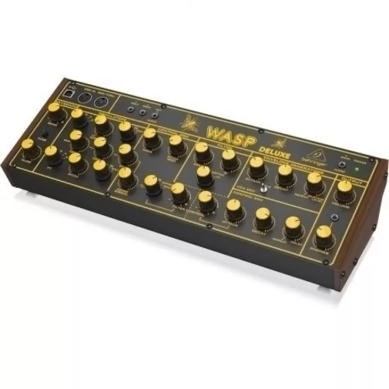 Analoginis sintezatorius Behringer WASP DELUXE — 32 balsų polifonija, 2 osciliatoriai