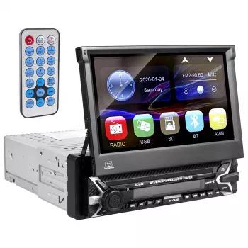 Audiocore AC9100 radijas Automobilinis Skaitmeninis Juoda, Raudona