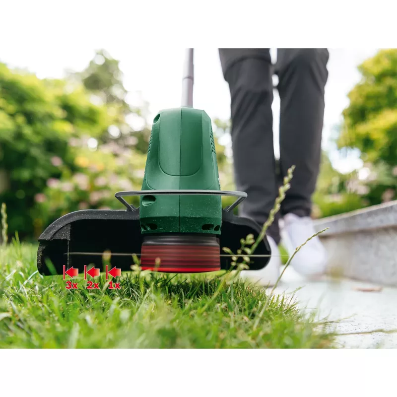 Akumuliatorinė žoliapjovė EasyGrassCut 18-260, 18 V (žalia/juoda, 2x ličio jonų akumuliatoriai 2,0 Ah, POWER FOR ALL ALLIANCE)