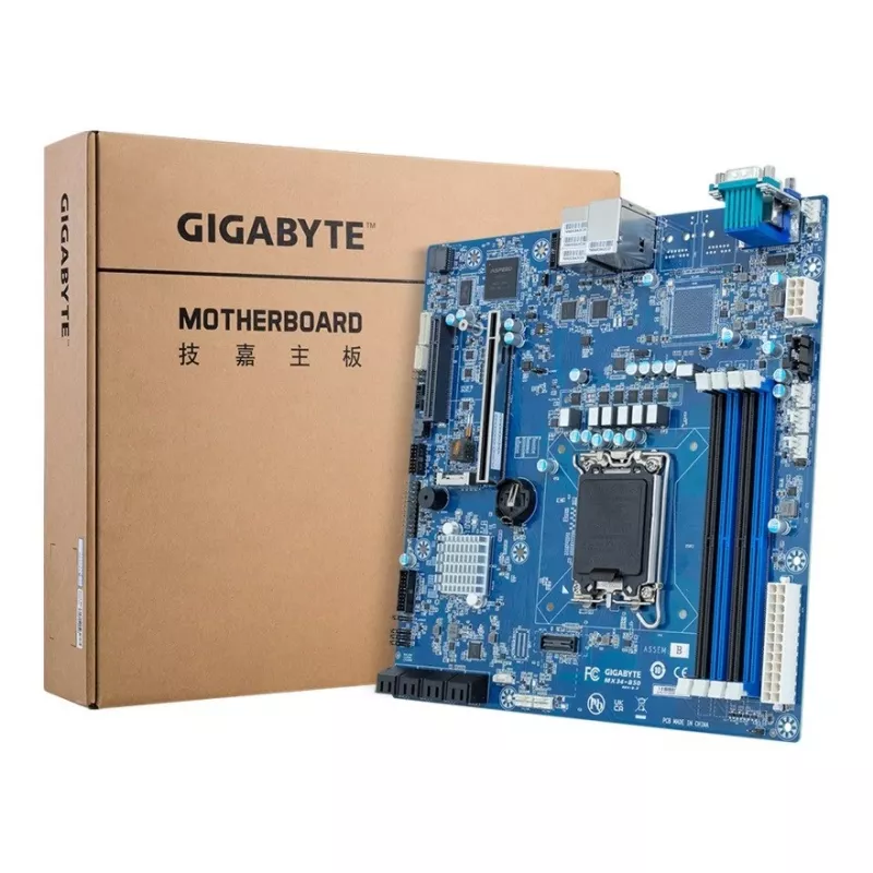 Pagrindinė plokštė - Gigabyte MX34-BS0 1x LGA 1700 Intel® Xeon® E-2400 / 6300 Intel® Pentium® Gold G7400 / G7400T Intel® C262