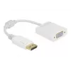 Adapteris DisplayPort 1.2 tėvas į VGA moterišką DeLOCK 61007