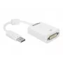 Vaizdo kabelio adapteris DeLOCK 61765 DisplayPort į DVI-I 0,125 m
