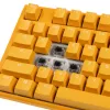 Ducky One 3 klaviatūra, žaidimų, USB, QWERTY, anglų, geltona