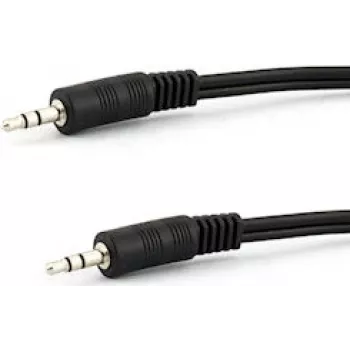 Audio laidas e+p B 111/15 LOSE 15m 3,5 mm juodas