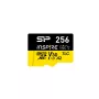 Atminties kortelė “Silicon Power Inspire” 256 GB MicroSDXC V30 UHS-I U3 A2 4K + adapteris (SP256GBSTXLA2V1NSP)