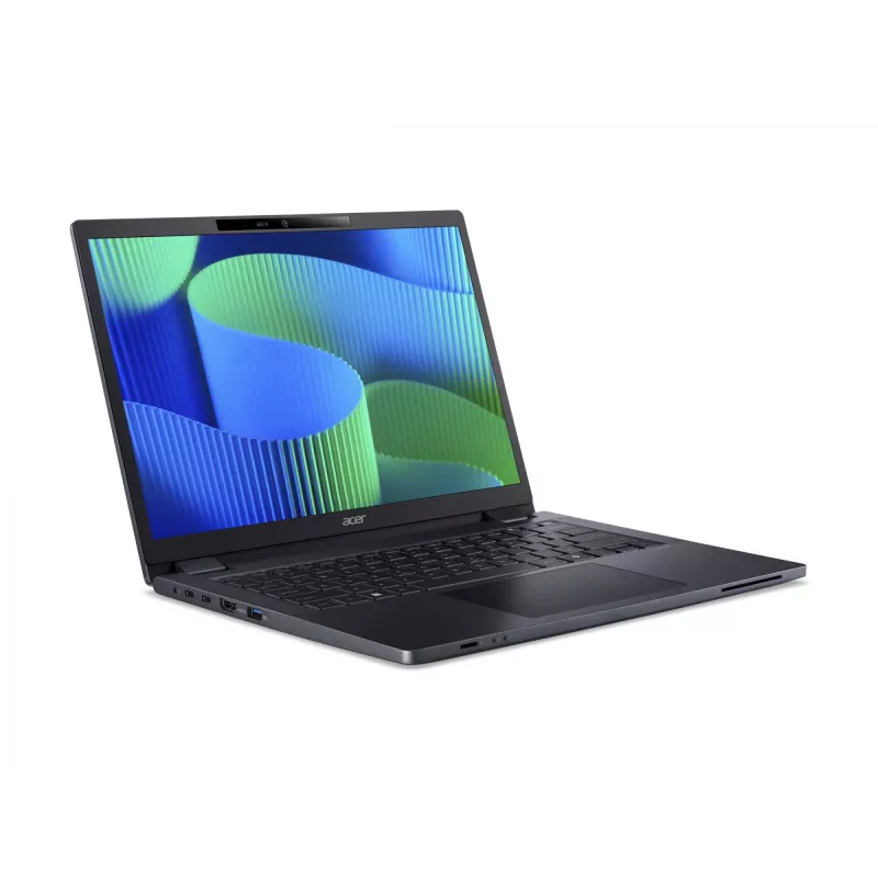 Acer | TravelMate TMP414-53-G2-TCO-585Q | Mėlyna skalūno spalva | 14 colių | WUXGA | 1920 x 1200 pikselių | Intel Core 5 | 120U | 16 GB | DDR5 | Kietojo disko talpa 256 GB | Intel Iris Xe