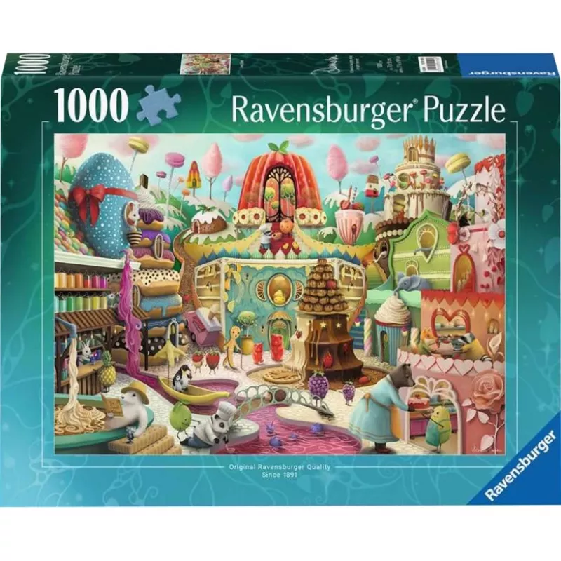 Dėlionė Ravensburger Sweet Street 1000 dalių – 1000 dalių dėlionė nuo Ravensburger