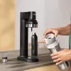 Butelis karbonizatoriui BRITA 118440 — nerūdijantis plienas, 1 l, tinkamas plauti indaplovėje, ergonomiškas (93×93×305 mm)