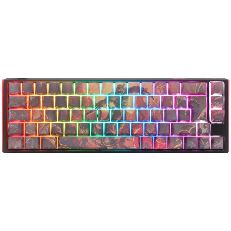 Ducky One 3 SF Doom Limited Edition klaviatūra, žaidimų, USB, QWERTY, UK English, įvairiaspalvė