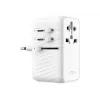 Fixed | Voyager 85W kelioninis adapteris ES, JK ir JAV/AUS, su 4xUSB-C ir 1xUSB išėjimu | Adapteris