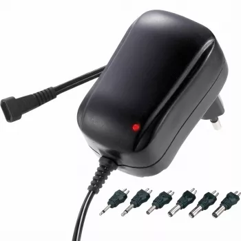 S-Impuls universalus maitinimo šaltinis 6 adapteriai 3-12V 12W