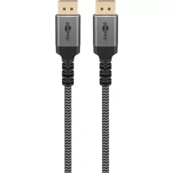 Pro Displayport 1.4 Sleeved - Ekrano laidas - 2m - Juoda