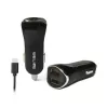 Car charger 2xUSB + USB-C 2,1A Juoda