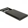 HDD dėklas Inter-Tech 88884122 Juodas 2.5 colio