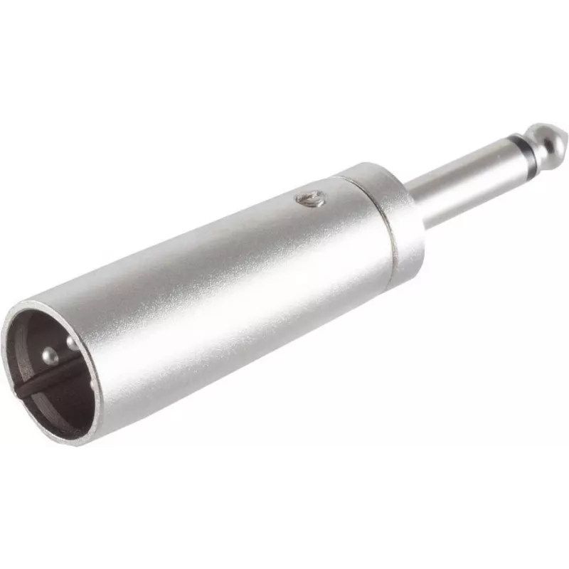 XLR į 6,3 mm mono adapteris ShiverPeaks BS55030, XLR lizdas į 6,3 mm TS