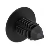 Fir tree clip DeLOCK 60187 juodas nailonas 15mm 14.5mm 10 vnt.