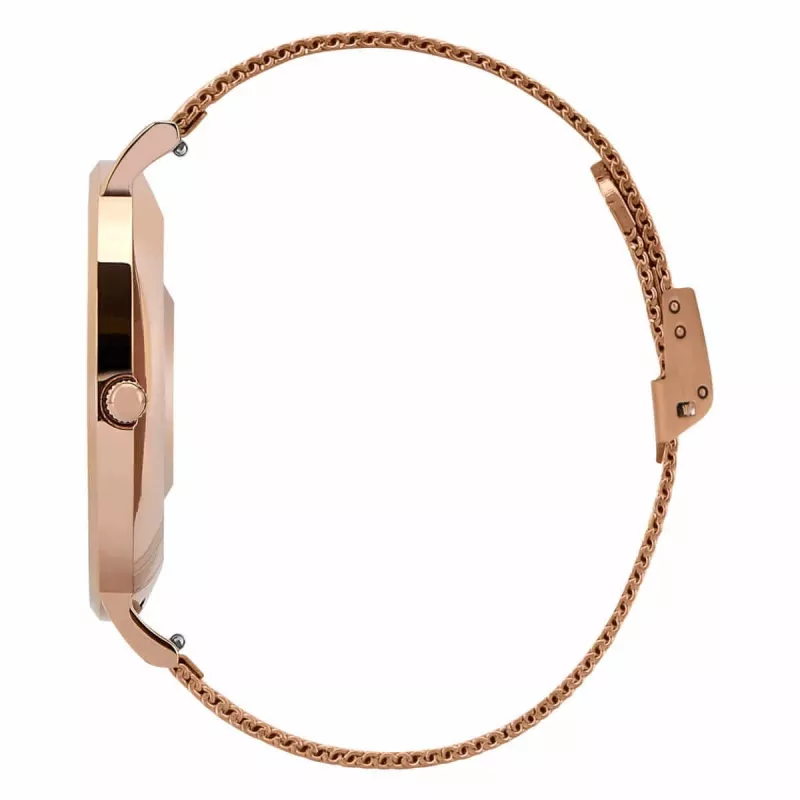 Išmanusis laikrodis Garett Verona Gold Steel AMOLED Bluetooth IP67 GPS SMS