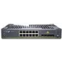 Juniper EX4100-F 12 prievadų ventiliatorius nereikalaujantis 10/100/1000BaseT PoE+, 2x 1G/2.5G/10GBaseT Uplink prievadai, 4x 10G SFP+ stekavimo/uplink prievadai (optika parduodama atskirai) su standartine programine įranga. Maitinamas PoE++
