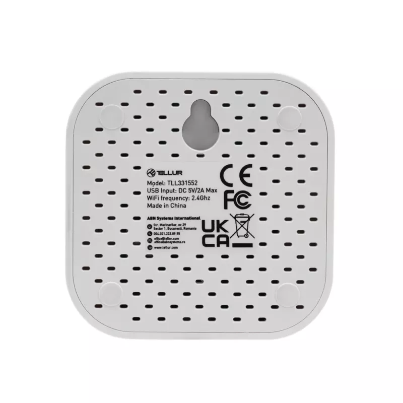 Buvimo jutiklis Tellur TLL331552 WiFi White — belaidis buvimo detektorius, baltas