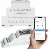 DIN bėgio jungiklių dėžutė bleBox switchboxD (modelis 36805) išmaniajam namui moduliniam montavimui
