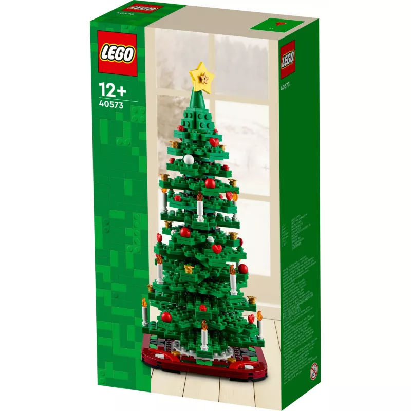 LEGO Kalėdų eglutės rinkinys 40573 – sezoninis demonstracinis modelis, dekoratyvi mini konstrukcija