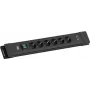Maitinimo lizdų juosta Bachmann CONNECTUS BM005922 — 6×CEE7 lizdai, 1×USB-A 22W, 2,0 m laidas