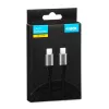 iBOX IKUTC USB-C laidas 60 W 2 m juodas