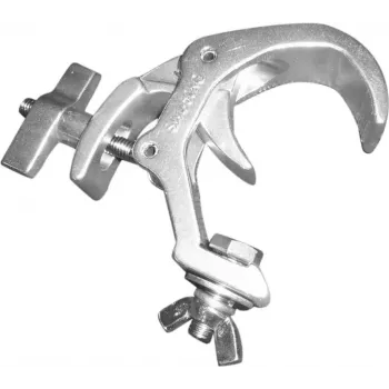 Santvara EUROLITE TH-270 Sidabrinė Quick-Lock plonas — lengva aliumininė atrama apšvietimui ir scenos įrenginiams
